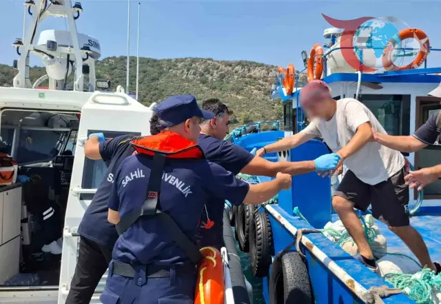 Muğla Açıklarında Rahatsızlanan Balıkçıya Acil Tıbbi Müdahale
