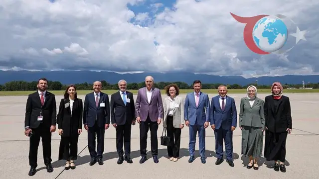 TBMM Başkanı Kurtulmuş Cenevre'de Dünya Parlamento Başkanları Konferansı'nda