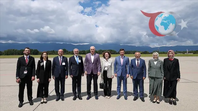 TBMM Başkanı Kurtulmuş Cenevre'de: Dünya Parlamento Başkanları Konferansı'na Katılım