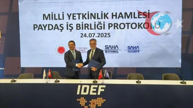 IDEF 2025 Fuarında SAHA İstanbul'dan Stratejik İşbirlikleri