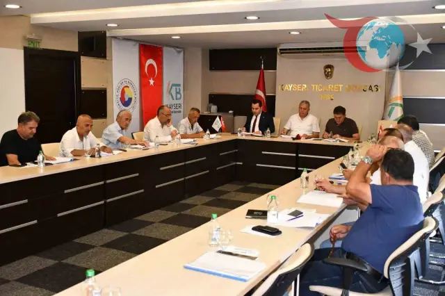 Kayseri Ticaret Borsası Temmuz Ayı Toplantısı: İş Dünyasında Yeni Ufuklar