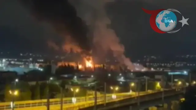 Ukrayna'dan Soçi'deki Rus Petrol Deposuna İHA Saldırısı