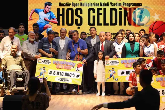 Şanlıurfa Büyükşehir Belediyesi'nden Amatör Spor Kulüplerine Büyük Destek