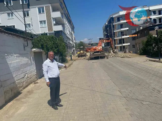 Aydın Sultanhisar'da Ulaşımı Kolaylaştıracak Çalışmalar Hız Kesmeden Devam Ediyor