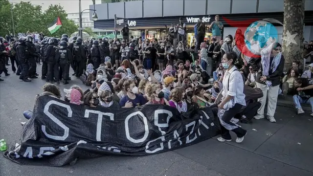 Sydney, Berlin ve Cakarta'da Filistin İçin Küresel Protestolar