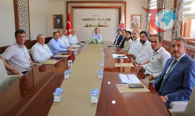 Bayburt'ta Öğrenci Yurtları ve Güvenlik İçin Kritik Toplantı