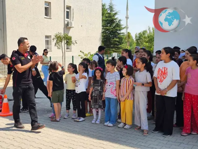 Malatya'da Afet Bilinci Eğitimi: Gençler Yangına Karşı Hazır