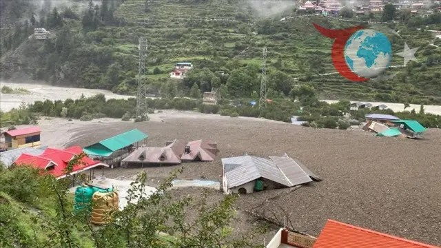 Hindistan'da Dharali Bölgesinde Şiddetli Sel ve Heyelan: Can Kaybı ve Kayıplar Artıyor