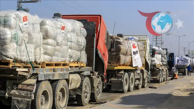 Türkiye'den Gazze'ye Dev Yardım Operasyonu