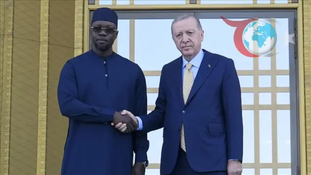 Senegal Başbakanı Ousmane Sonko Ankara'da Resmi Törenle Karşılandı