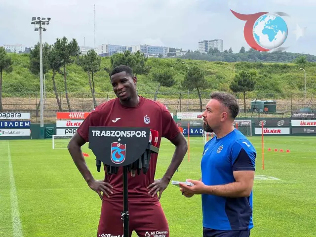 Paul Onuachu Trabzonspor'a Dönmenin Sevincini Yaşıyor