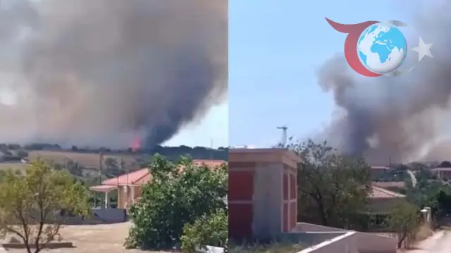 Kefalonya ve Keratea’da Orman Yangınları: Köyler Tahliye Edildi