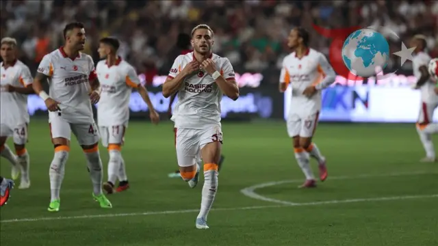 Galatasaray, Gaziantep FK Karşısında İlk Yarıda Şov Yaptı!