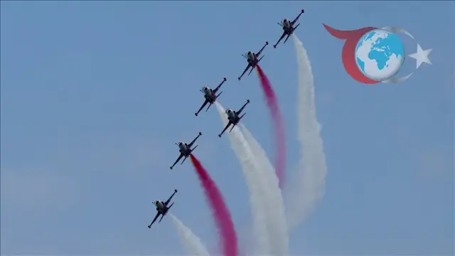 Türk Yıldızları Trabzon Semalarında Nefes Kesti
