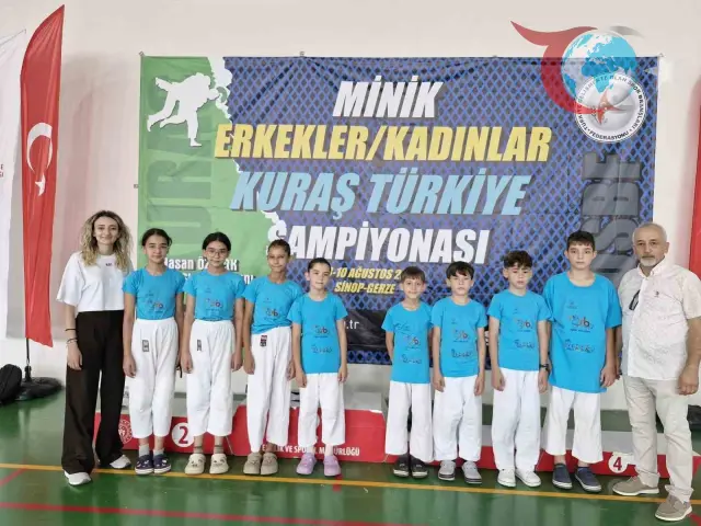 Kütahyalı Minik Judocuların Türkiye Şampiyonasında Büyük Başarısı