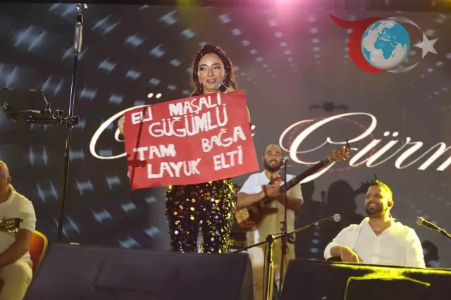 Alaçam'da Coşkulu Yaz Festivali: Öykü Gürman Sahnede Parladı