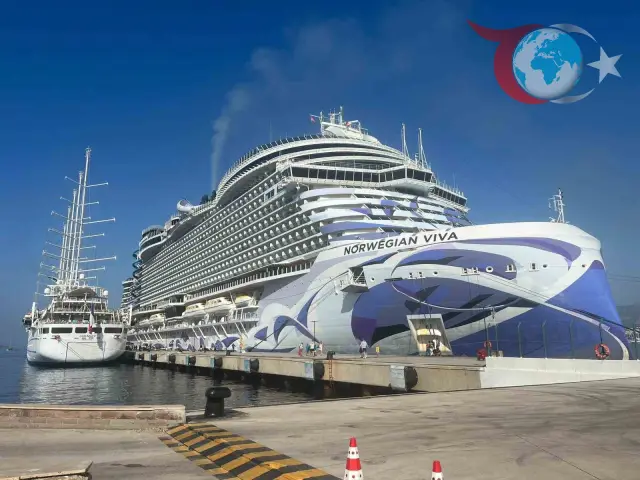 Muğla’da Kruvaziyer Turizmi Zirve Yapıyor: Bodrum’a İki Dev Yolcu Gemisi Geldi!