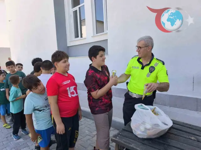 Afyonkarahisar'da Çocuklara Renkli Trafik Eğitimi