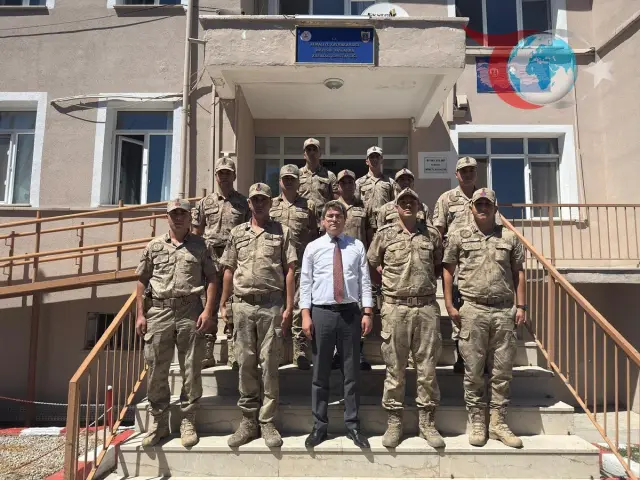 Kemaliye Kaymakamı Emirhan Arıkan’dan Jandarma Karakoluna ve Köylere Ziyaret