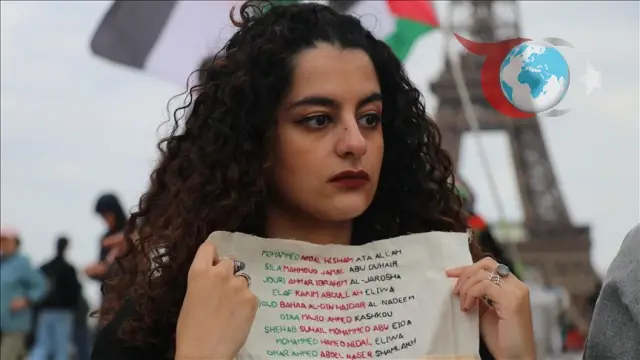 Filistin Destekçileri Gazze İçin Eylem Yaptı