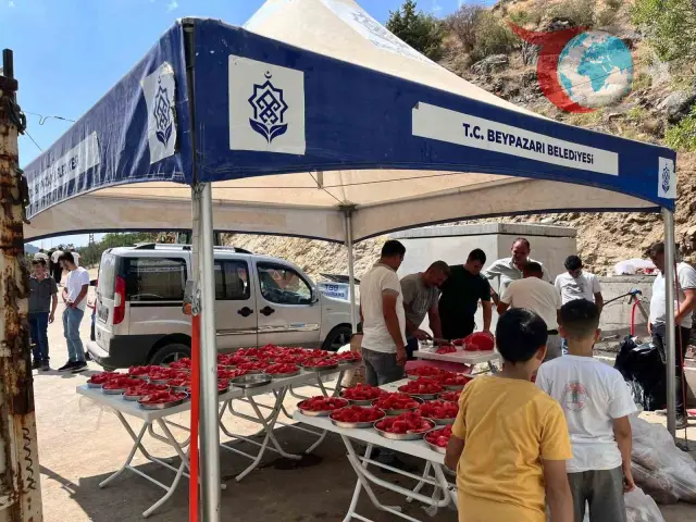Beypazarı'nın Yukarıgüney Mahallesinde Birlik İçin Mevlit Buluşması