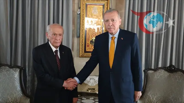Erdoğan ve Bahçeli'nin Ahlat'ta Özel Görüşmesi