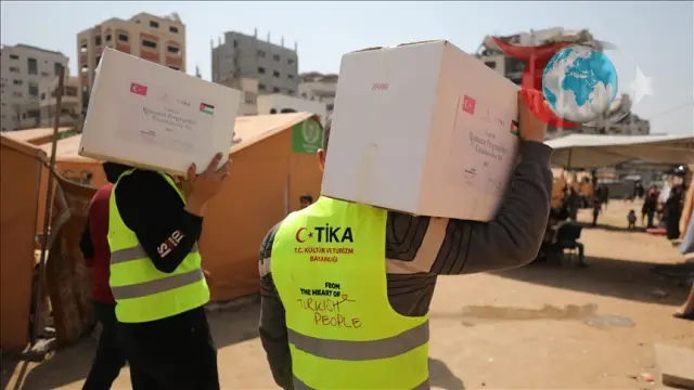 TİKA'dan Gazze'de Dev Yardım Operasyonu: Gıda, Barınma ve Su Projeleri