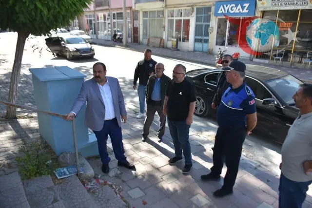 İnönü İlçesi, Okullar Caddesi'nde Kapsamlı Yenileme Çalışmaları Başladı