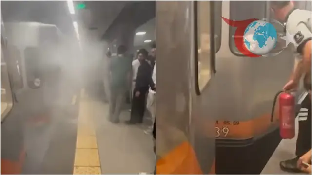 İstanbul Metro Hattında Yangın Paniği: Yolcular Tahliye Edildi