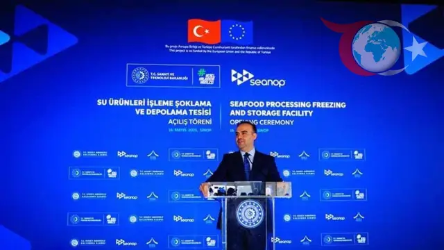 Sinop'ta Su Ürünleri İşleme Tesisi Açıldı