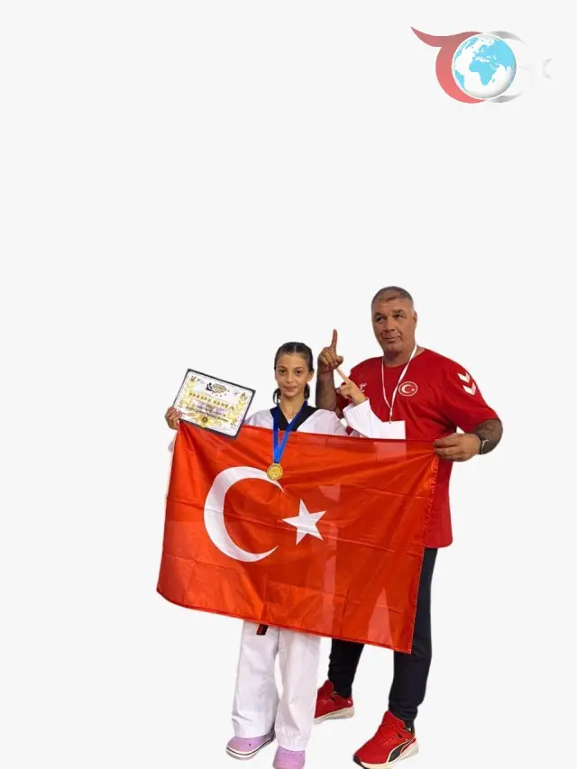 Genç Taekwondocu Kadriye Kurtoğlu Uluslararası Arenada Şampiyon Oldu