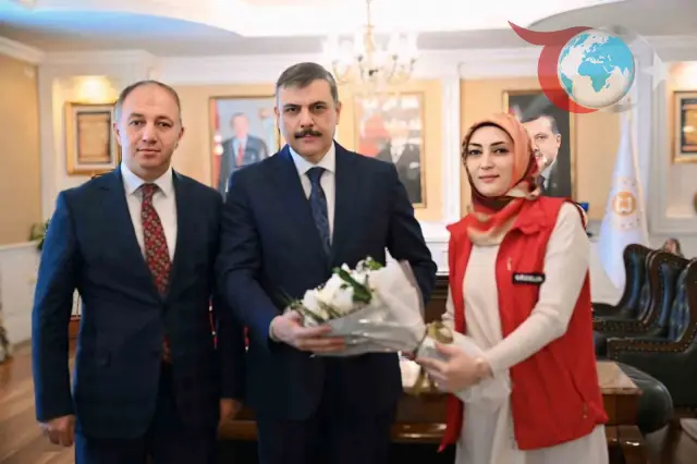 Erzurum Gençlik ve Spor İl Müdürü Vali Mustafa Çiftçi'yi Ziyaret Etti