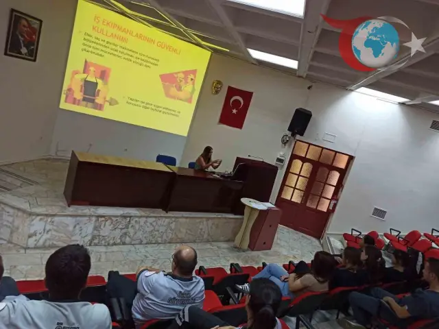 Aydın Devlet Hastanesi'nde Personellere Yönelik İş Güvenliği Eğitimi