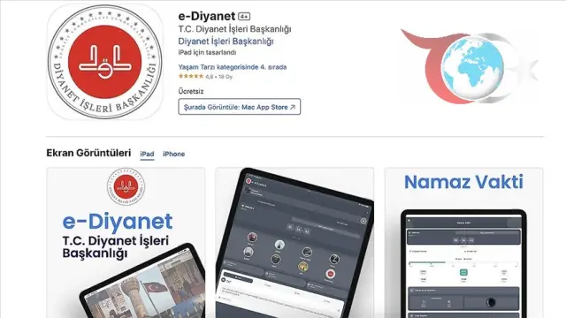 Modern Çağın İbadet Rehberi: e-Diyanet Uygulaması Kullanıma Açıldı