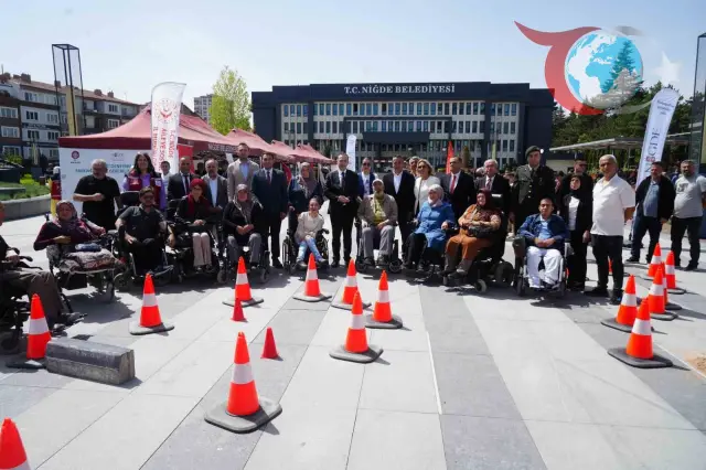 Niğde'de Engelliler Haftası Kapsamında Empati Parkuru Kuruldu