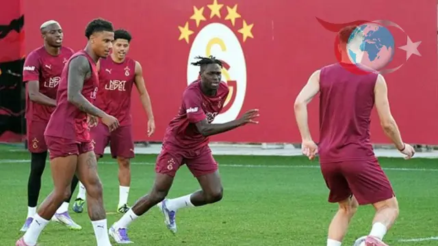 Galatasaray'da Wilfried Singo İlk Antrenmanına Çıktı