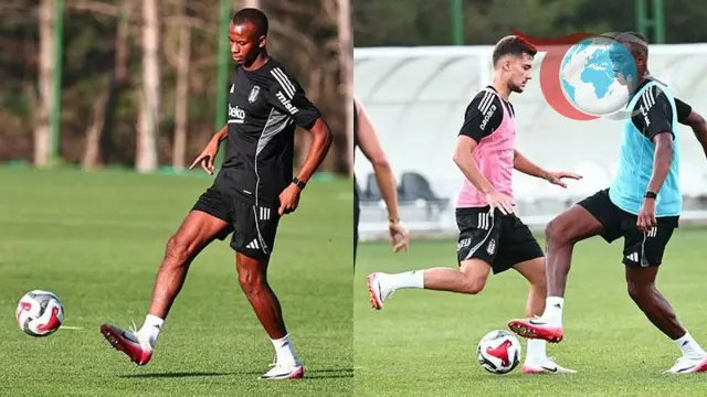 Beşiktaş'ta Antrenman Günlüğü: Yeni Transfer İlk Kez Sahada