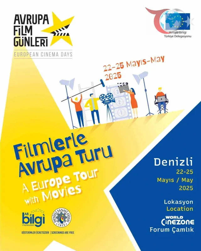 Avrupa Film Günleri Denizli'de Başlıyor