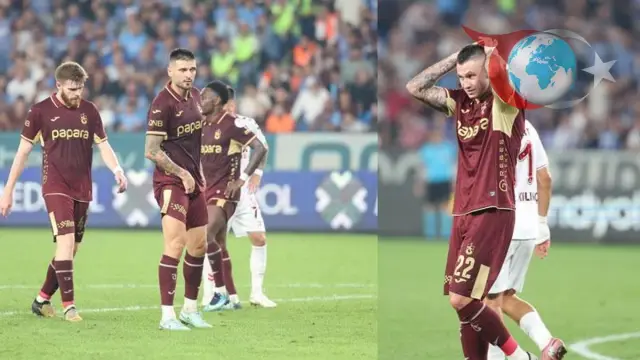Trabzonspor'un Galibiyet Serisi Samsunspor Karşısında Son Buldu