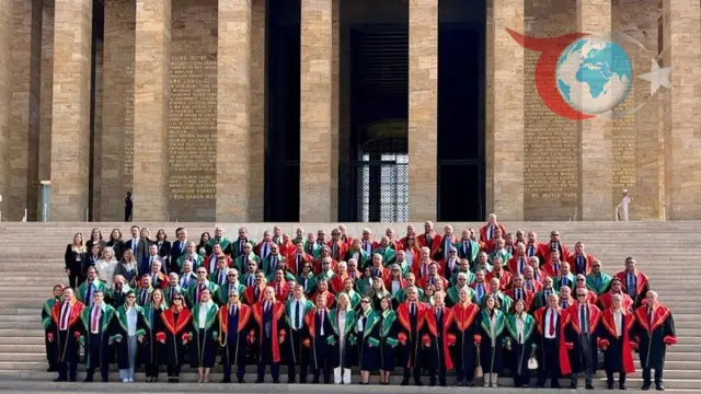 Yargıtay'ın Yeni Adli Yıl Açılışında Anıtkabir'de Duygu Yüklü Anlar