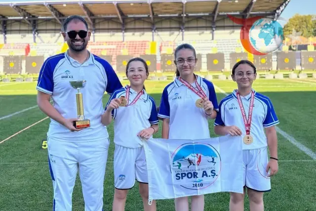 Kayseri Spor A.Ş. U13 Okçuluk Türkiye Şampiyonası'nda Zafer Kazandı