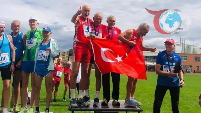 75 Yaşındaki Türk Sporcu Balkan Şampiyonası'nda Madalyalara Doymadı