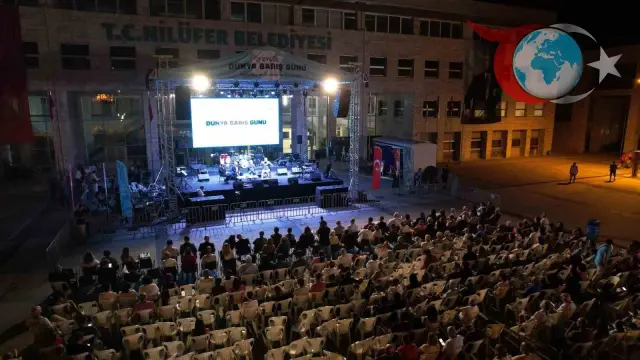 Nilüfer Belediyesi'nden Dünya Barış Günü'nde Anlamlı Kutlama
