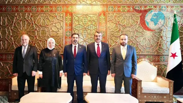 Milli Eğitim Bakanı Yusuf Tekin, Suriye'ye Çalışma Ziyareti Düzenledi