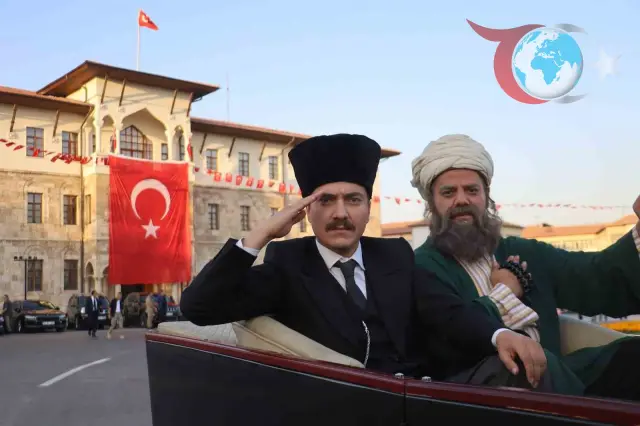 Sivas'ta Tarihi Anlar: Atatürk'ün 1919 Ziyareti Yeniden Canlandırıldı