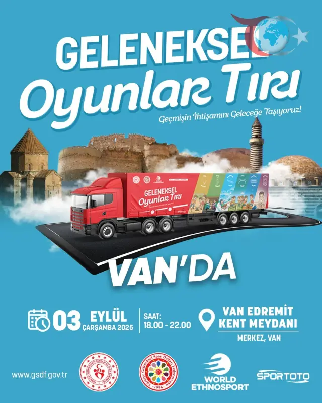 Geleneksel Oyunlar Van'da Hayat Buluyor: Unutulmaz Bir Şölen İçin Hazır Mısınız?