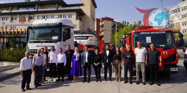 Şırnak Belediyesi Araç Filosunu Güçlendirmeye Devam Ediyor