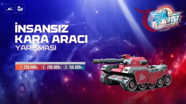 TEKNOFEST'te Heyecan Verici Bir İlk: İnsansız Kara Araçları Yarışması