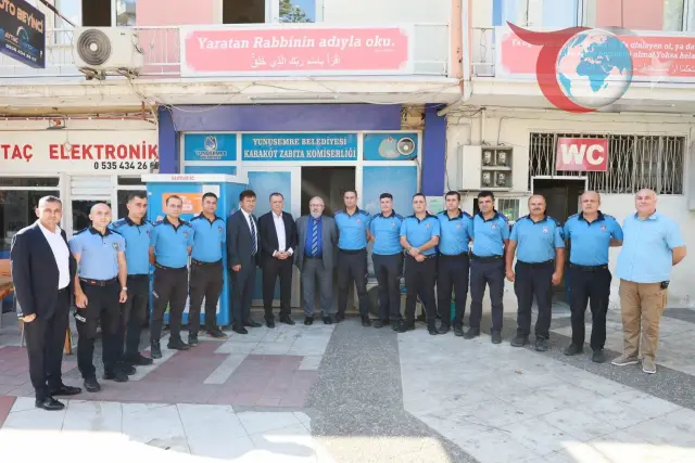 Yunusemre Belediyesi'nden Zabıta Haftası'na Duygusal Dokunuş