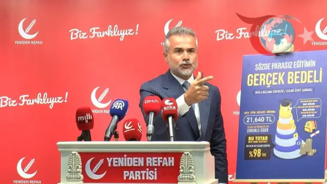 Yeniden Refah Partisi'nden Gündeme Dair Çarpıcı Açıklamalar